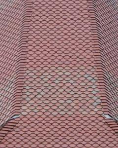 Plum Red tiles with ornamentals and specials